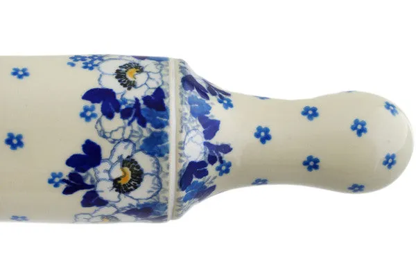 18" Rolling Pin - Blue Spring