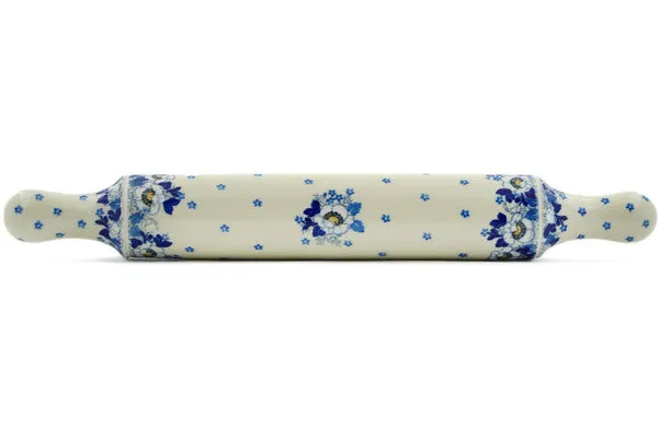 18" Rolling Pin - Blue Spring