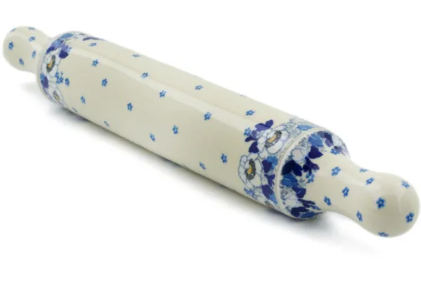 18" Rolling Pin - Blue Spring