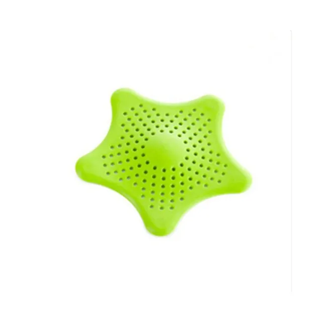 1Pc Star Sewer Outfall Strainer Sink Filter Anti-blocking Floor Drain Hair Stopper Catcher