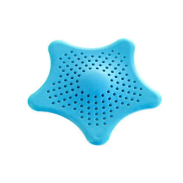 1Pc Star Sewer Outfall Strainer Sink Filter Anti-blocking Floor Drain Hair Stopper Catcher