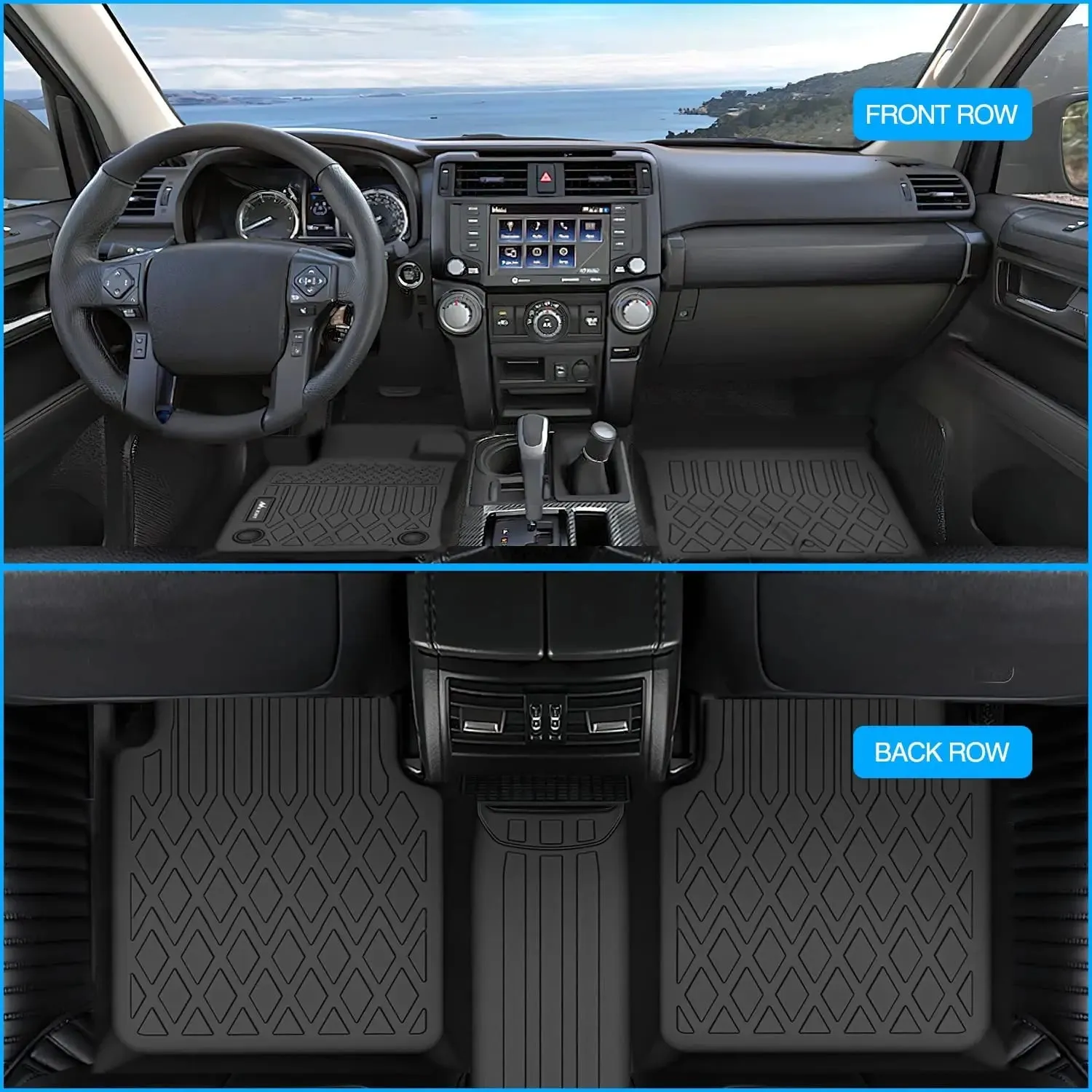 2021-2025 Ford Bronco Sport 4-Door TPE Floor Mats