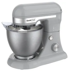 4.8 Qt Stainless Steel Bowl 12 Speed Baking Stand Mixer, Gray (Open Box)