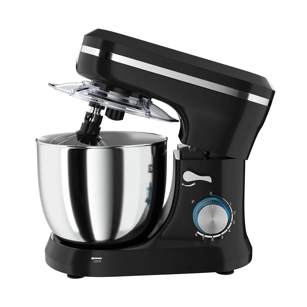 8-Speed 3-in-1 400W Stand Mixer, 5L Bowl - Devanti