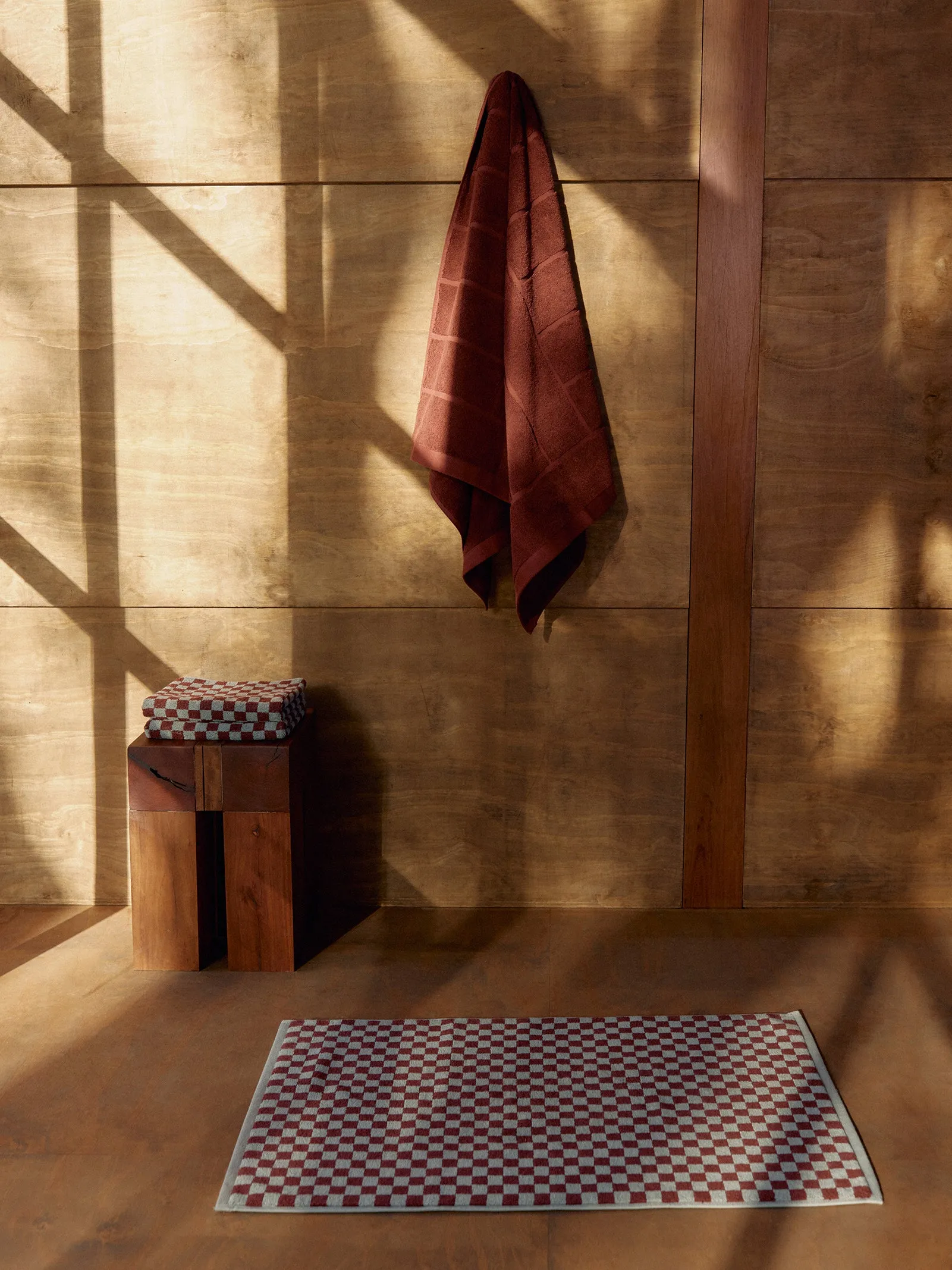 Beppu Bath Mat - Cement / Rhus