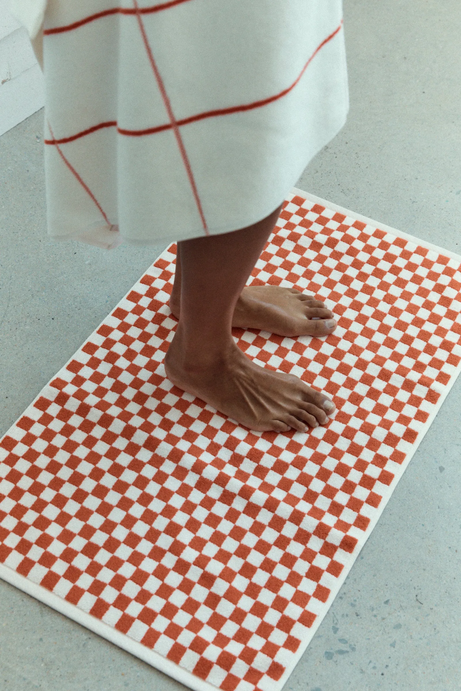 BEPPU BATH MAT Paloma Sun & Ecru