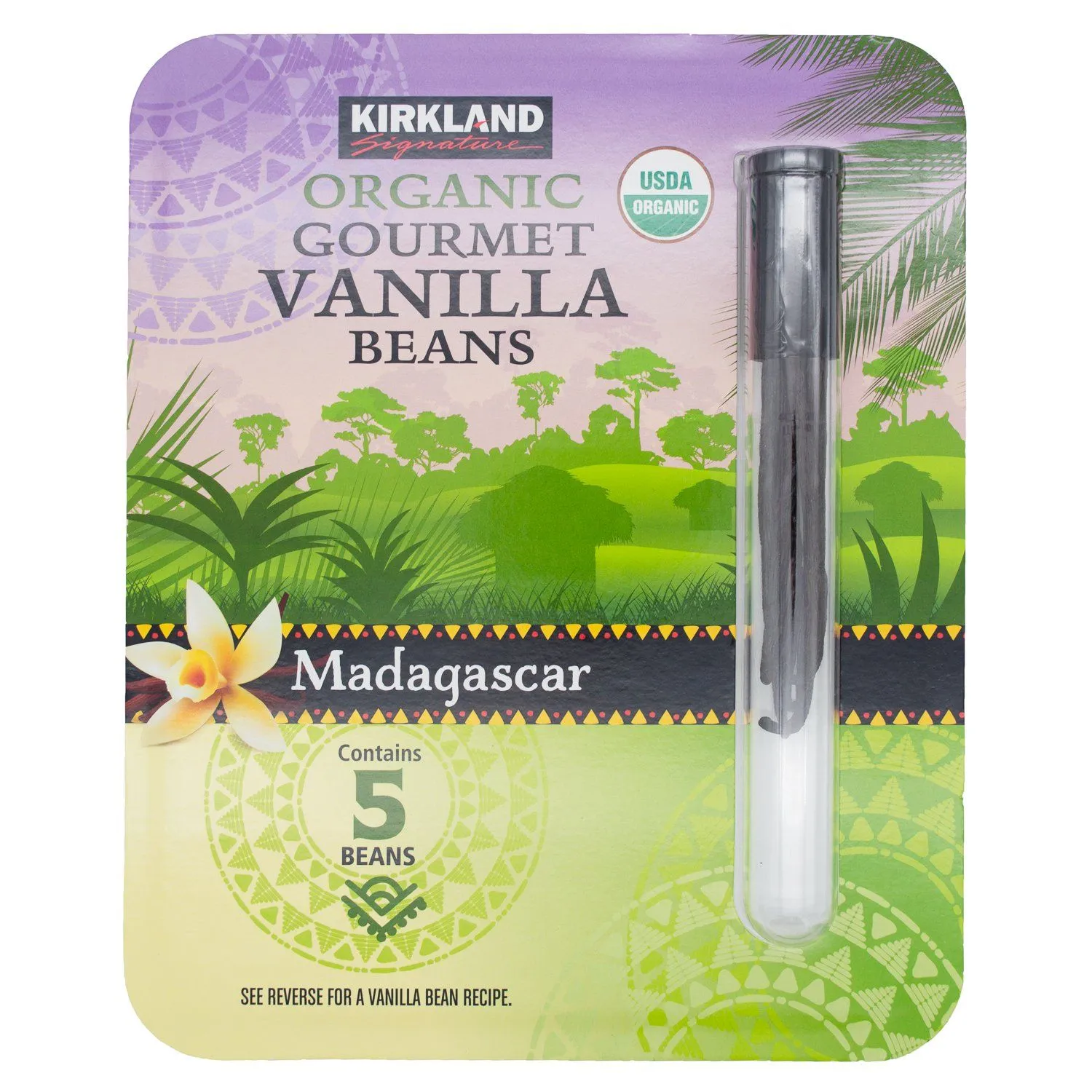 Kirkland Signature Madagascar Organic Gourmet Vanilla Beans