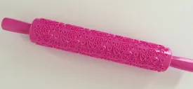 New Rose Leaves Fondant Rolling Pin Dough Rolling Pin Cake Baking Tool Decorating Sugar craft Roses Gumpaste Baking Supplies Tools Dough