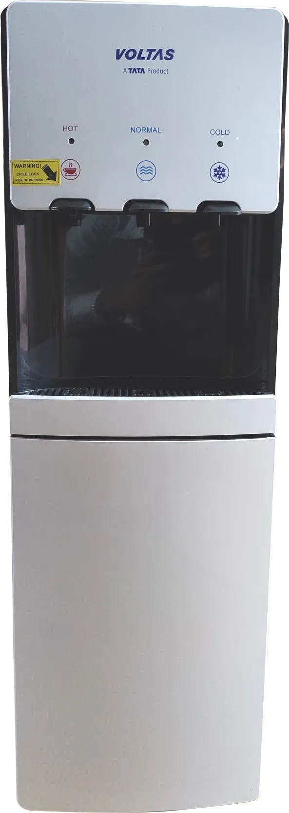 Voltas Minimagic SPRING R V PLUS Floor Mounted Water Dispenser with Refrigerator | Hot, Normal & Cold Water | Cooling Cabinet | Made in India